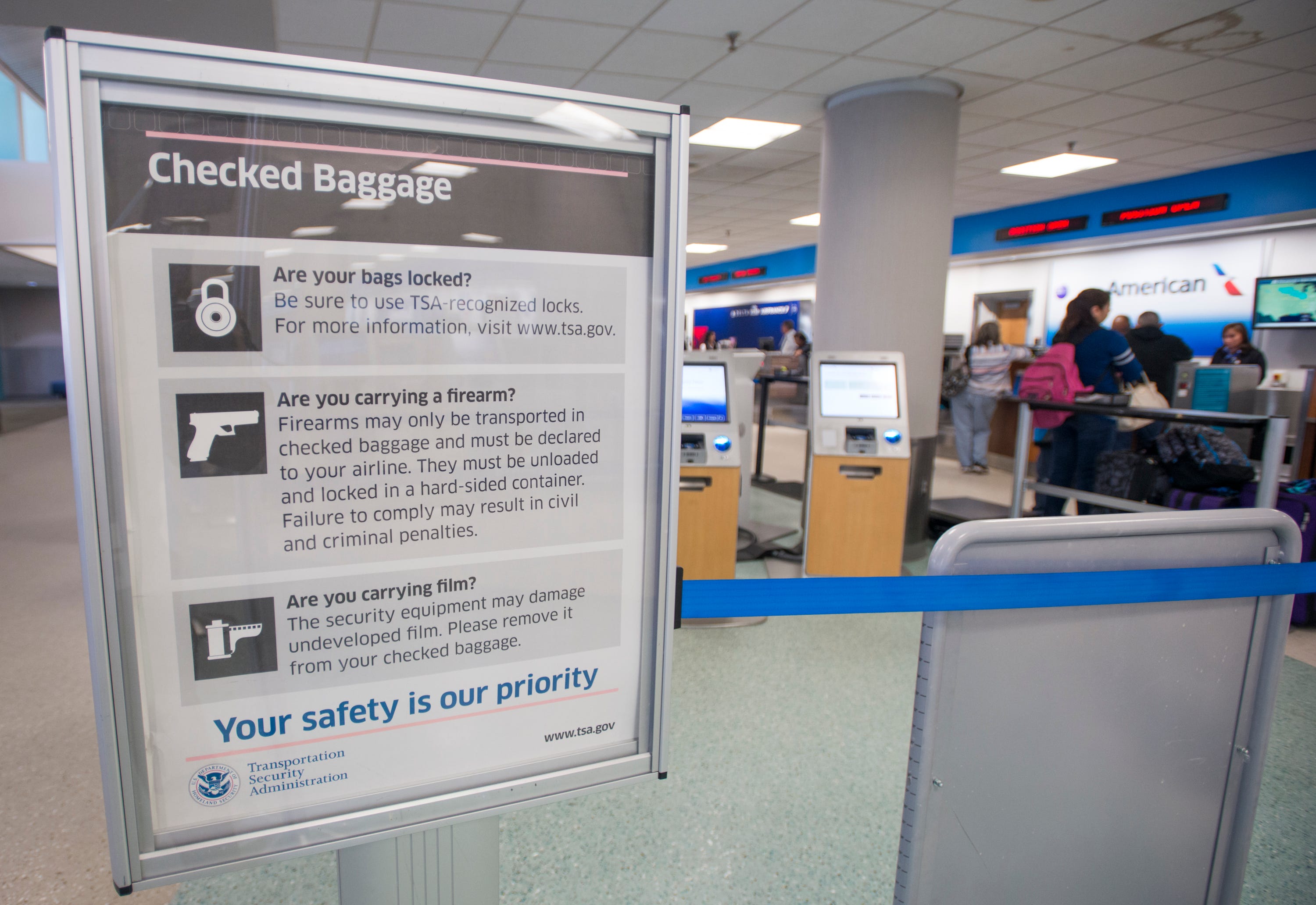 tsa checked baggage